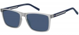 Gafas de Sol - Tommy Hilfiger - TH 2201/S - 09V (KU) GREY BLUE // BLUE