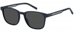 Gafas de Sol - Tommy Hilfiger - TH 2202/S - XW0 (IR) BLUE GREY // GREY