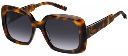 Gafas de Sol - Tommy Hilfiger - TH 2208/S - 05L (08) HAVANA // DARK BLUE GRADIENT