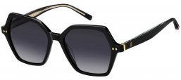 Gafas de Sol - Tommy Hilfiger - TH 2213/S - 807 (9O) BLACK // DARK GREY GRADIENT