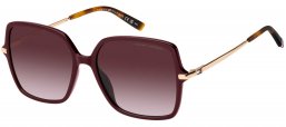 Gafas de Sol - Tommy Hilfiger - TH 2220/S - LHF (3X) BURGUNDY // PINK GRADIENT