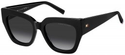 Gafas de Sol - Tommy Hilfiger - TH 2223/S - 807 (9O) BLACK // DARK GREY GRADIENT