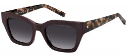 Gafas de Sol - Tommy Hilfiger - TH 2264/S - 0T4 (DG) HAVANA PINK // DARK VIOLET GRADIENT