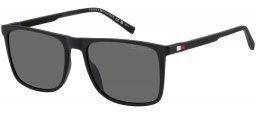 Gafas de Sol - Tommy Hilfiger - TH 2277/S - 08A (M9) BLACK GREY // GREY POLARIZED