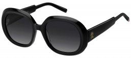 Gafas de Sol - Tommy Hilfiger - TH 2284/S - 807 (9O) BLACK // DARK GREY GRADIENT