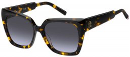 Gafas de Sol - Tommy Hilfiger - TH 2285/S - 086 (08) HAVANA // DARK BLUE GRADIENT