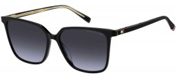 Gafas de Sol - Tommy Hilfiger - TH 2292/S - 807 (08) BLACK // DARK BLUE GRADIENT