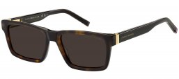 Gafas de Sol - Tommy Hilfiger - TH 2309/S - 086 (70) DARK HAVANA // BROWN