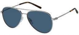 Gafas de Sol - Tommy Hilfiger - TH 2336/S - 6LB (KU) RUTHENIUM // BLUE