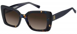 Gafas de Sol - Tommy Hilfiger - TH 2341/S - IPR (HA) HAVANA BLUE // BROWN GRADIENT