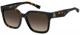 Gafas de Sol - Tommy Hilfiger - TH 2342/S - 086 (HA) DARK HAVANA // BROWN GRADIENT