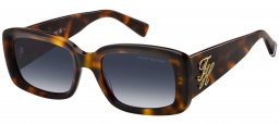 Gafas de Sol - Tommy Hilfiger - TH 2343/S - 05L (08) HAVANA BROWN // DARK BLUE GRADIENT