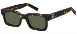 Gafas de Sol - Tommy Hilfiger - TH 2368/S - 086 (QT) DARK HAVANA // GREEN