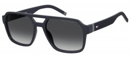 Gafas de Sol - Tommy Hilfiger - TH 2376/S - XW0 (9O)  BLUE GREY // DARK GREY GRADIENT