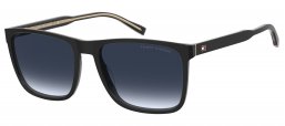 Gafas de Sol - Tommy Hilfiger - TH 2390/S - 807 (08) BLACK // DARK BLUE GRADIENT