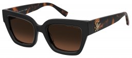Gafas de Sol - Tommy Hilfiger - TH 2402/S - 807 (M2) BLACK // BROWN PINK GRADIENT