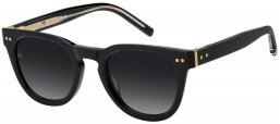 Gafas de Sol - Tommy Hilfiger - TH 86/S - 807 (9O) BLACK // DARK GREY GRADIENT