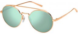 Sunglasses - Marc Jacobs - MARC 456/S - DDB (EL) GOLD COPPER // GREEN MIRROR