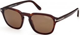 Lunettes de soleil - Tom Ford - AVERY FT0931 - 52H  DARK HAVANA // BROWN POLARIZED