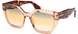 Gafas de Sol - Tom Ford - PHOEBE FT0939 - 45B  SHINY LIGHT BROWN // LIGHT GREY GRADIENT