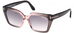 Sunglasses - Tom Ford - WINONA FT1030 - 20G  GREY PINK // GREY GRADIENT