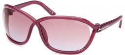 Gafas de Sol - Tom Ford - FERNANDA FT1069 - 83Z  VIOLET // VIOLET GRADIENT MIRROR