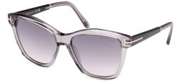 Sunglasses - Tom Ford - LUCIA FT1087 - 20A  GREY // GREY GRADIENT