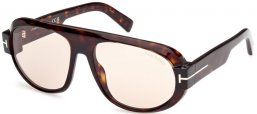 Gafas de Sol - Tom Ford - BLAKE-02 FT1102 - 52E  DARK HAVANA // BROWN PHOTOCHROMATIC