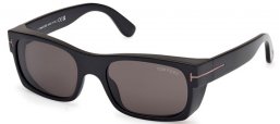 Gafas de Sol - Tom Ford - JUAN FT1181-N - 01A  SHINY BLACK // GREY