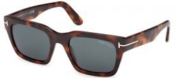 Gafas de Sol - Tom Ford - ANDY-02 FT1333 - 53V  HAVANA // DARK BLUE