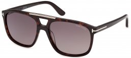 Gafas de Sol - Tom Ford - BRIANNA-02 FT1338 - 52K  DARK HAVANA // ROVIEX GRADIENT