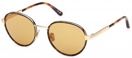 Gafas de Sol - Tom Ford - JET-02 FT1339 - 53E  HAVANA // LIGHT BROWN