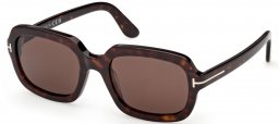 Gafas de Sol - Tom Ford - LANA-02 FT1342 - 52E  DARK HAVANA // BROWN