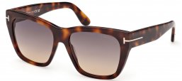 Gafas de Sol - Tom Ford - FLYNN-02 FT1343 - 53B  HAVANA // SMOKE GRADIENT