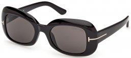 Gafas de Sol - Tom Ford - PALOMA-02 FT1347 - 01A  SHINY BLACK // SMOKE