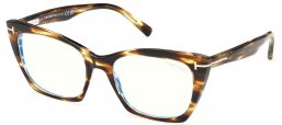 Monturas - Tom Ford - FT5709-B - 55A  STRIPED BROWN