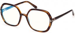 Monturas - Tom Ford - FT5814-B - 052  DARK HAVANA