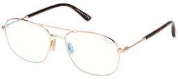 Monturas - Tom Ford - FT5830-B  - 028  SHINY GOLD