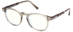 Monturas - Tom Ford - FT5891-B - 095  LIGHT GREEN HAVANA