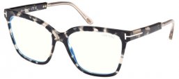 Monturas - Tom Ford - FT5892-B - 005  HAVANA BLACK