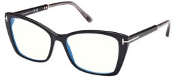 Frames - Tom Ford - FT5893-B - 001  SHINY BLACK