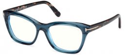 Frames - Tom Ford - FT5909-B - 092  SHINY BLUE