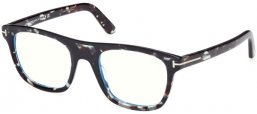 Monturas - Tom Ford - FT5939-B - 055  HAVANA MULTICOLOR