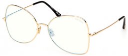 Lunettes de vue - Tom Ford - FT6049-B - 030  SHINY GOLD