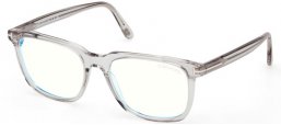 Lunettes de vue - Tom Ford - FT6080-B - 020  SHINY GREY