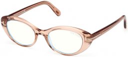 Monturas - Tom Ford - FT6092-B - 045  SHINY LIGHT BROWN