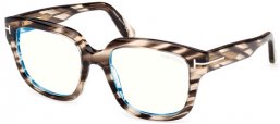 Monturas - Tom Ford - FT6094-B - 056  STRIPED BROWN