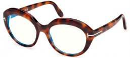 Lunettes de vue - Tom Ford - FT6095-B - 053  HAVANA HONEY