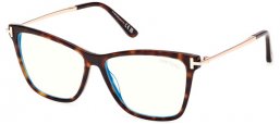 Lunettes de vue - Tom Ford - FT6097-B - 052  DARK HAVANA
