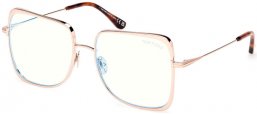 Monturas - Tom Ford - FT6098-B - 028  SHINY ROSE GOLD